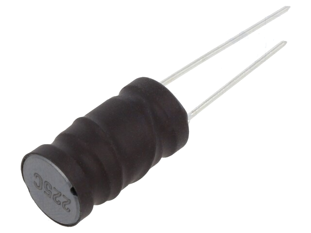 Smoorspoel: draadgewonden; THT; 2,2mH; 500mA; 2Ω; ±10%; Ø12x21mm Smoorspoel: draadgewonden; THT; 2,2mH; 500mA; 2Ω; ±10%; Ø12x21mm